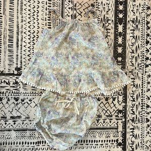 Jamie Kay floral bloomer set Size 2